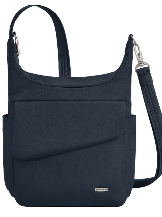 Travelon Handbags - Travelon Anti-Theft Classic Messenger Bag - Black